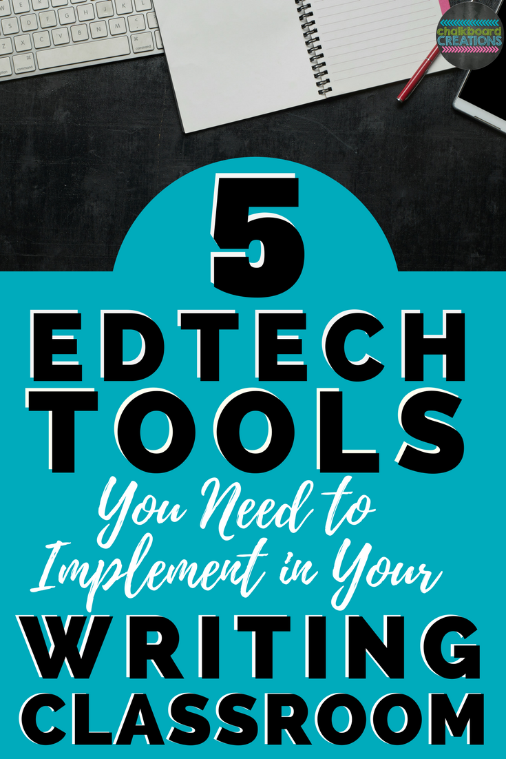 Chalkboard Creations 5 Edtech Tools You Need to Implement in Your Writing Classroom